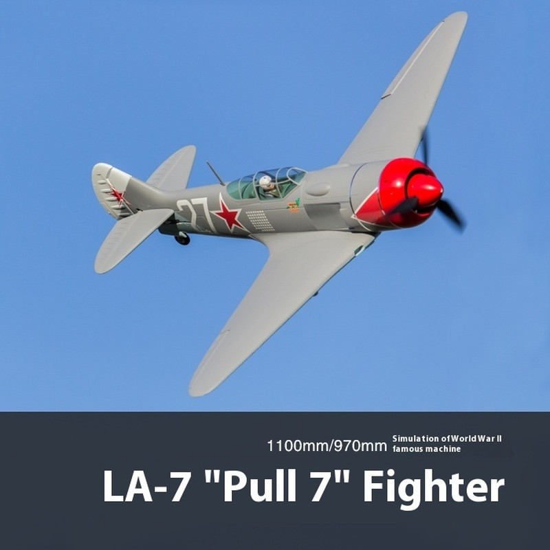 Jual Flightline 1200mm Simulation World War Ii Propeller Bomber La-7 ...