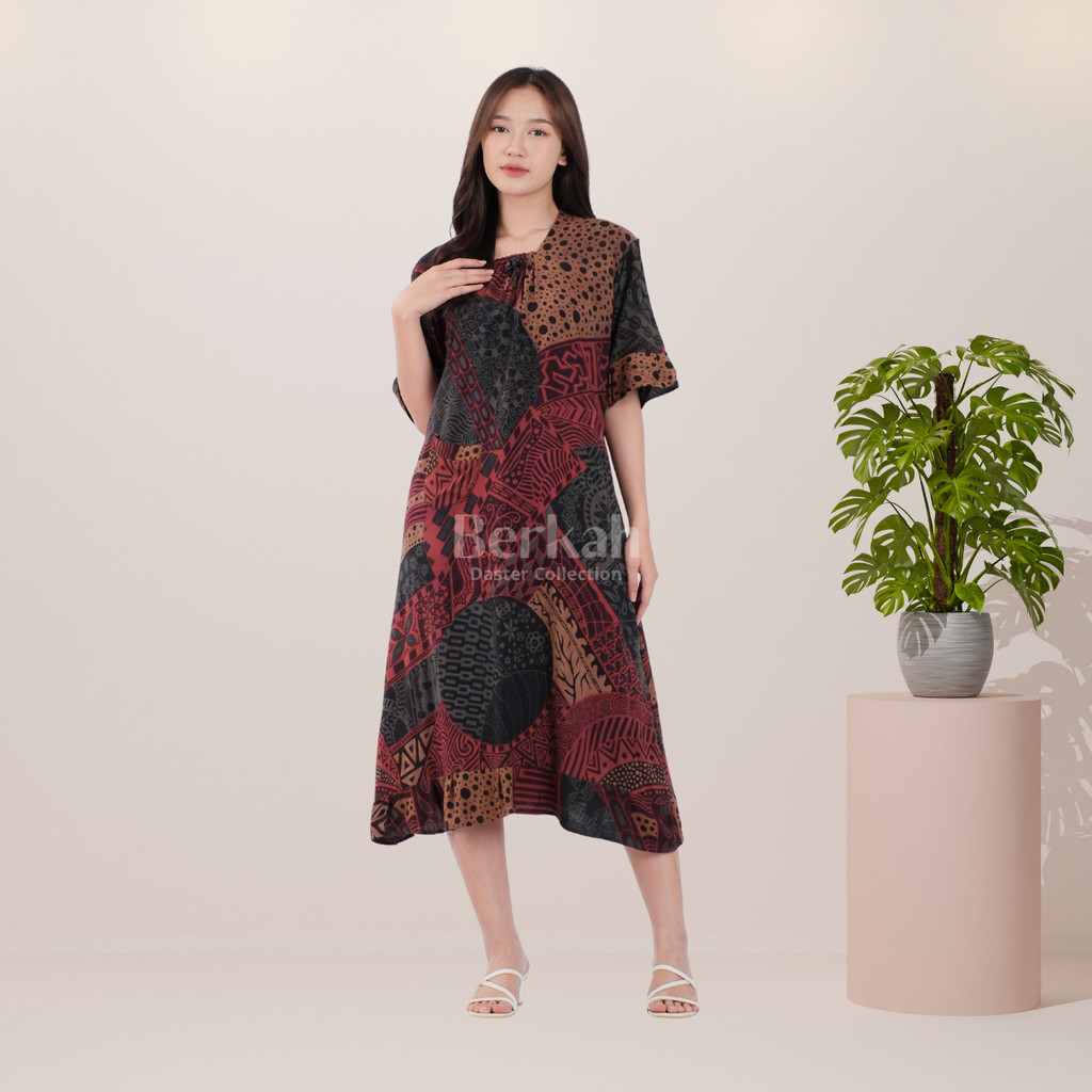 Daster Rayon Karet Batik Surya Teja Dsl- 2