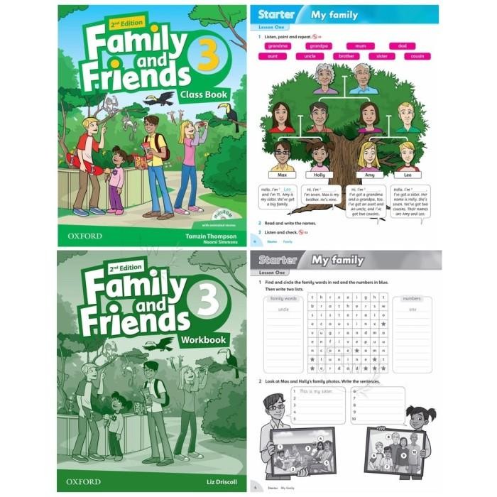 Jual [BUKU FISIK] Family and Friends 2nd Edition Starter 1 2 3 4 5 6 ...