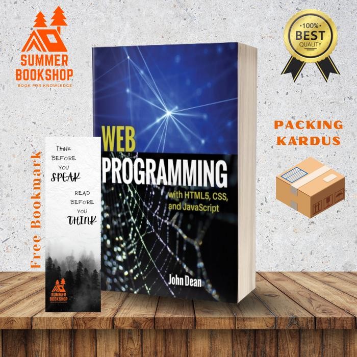 Jual (ENGLISH) Web Programming With HTML5, CSS, and JavaScript by John ...