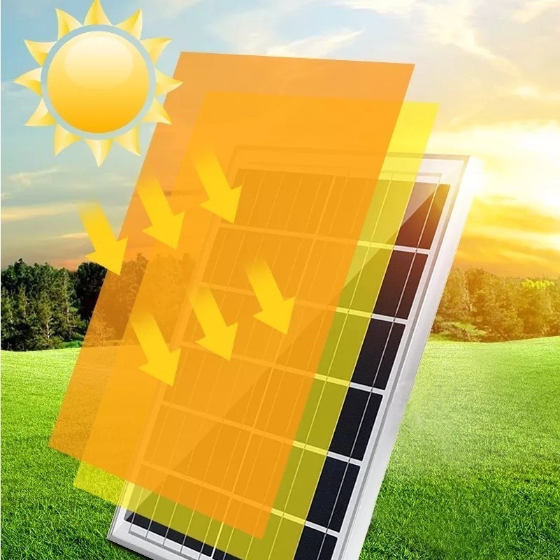 Jual Panel Surya 60W/100W Panel Tenaga Surya Polikristalin Kit Tenaga ...
