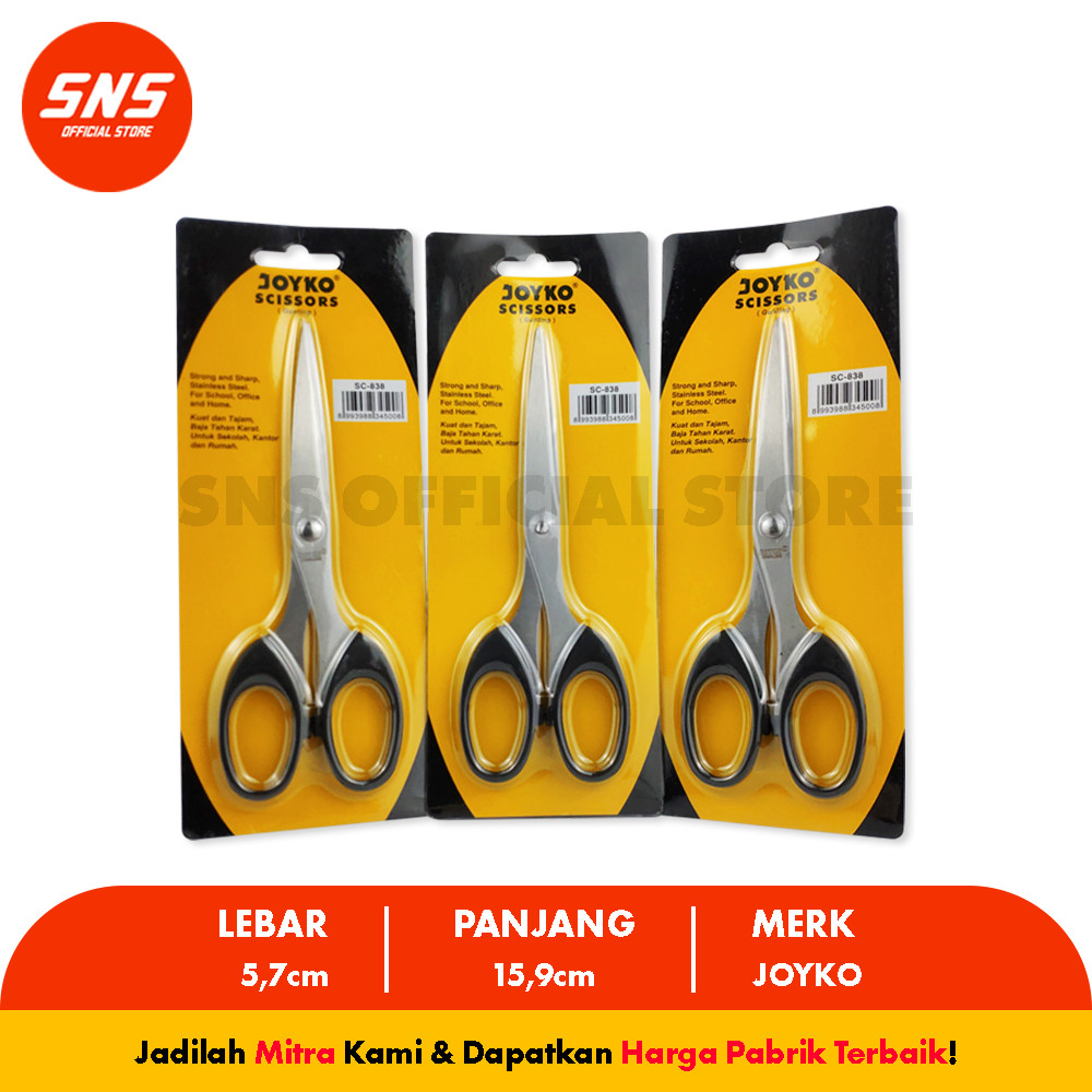 Jual Gunting Besar Scissors Joyko SC-838 - Mitra Packing Indonesia ...