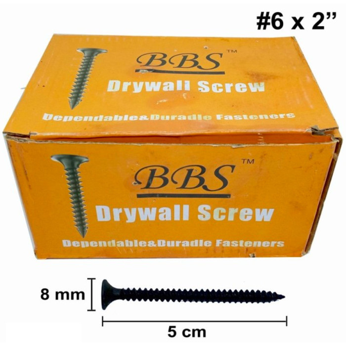 Jual BOX 900 gr Skrup Gypsum Dry Wall Screw Sekrup Ukuran 3/4 1 1.5 2 ...