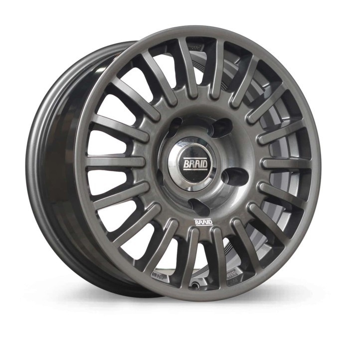 Jual 4pcs Velg BRAID WINRACE T 17x8.0 5H 150 ET+25 ANTHRACITE Ring 17 ...