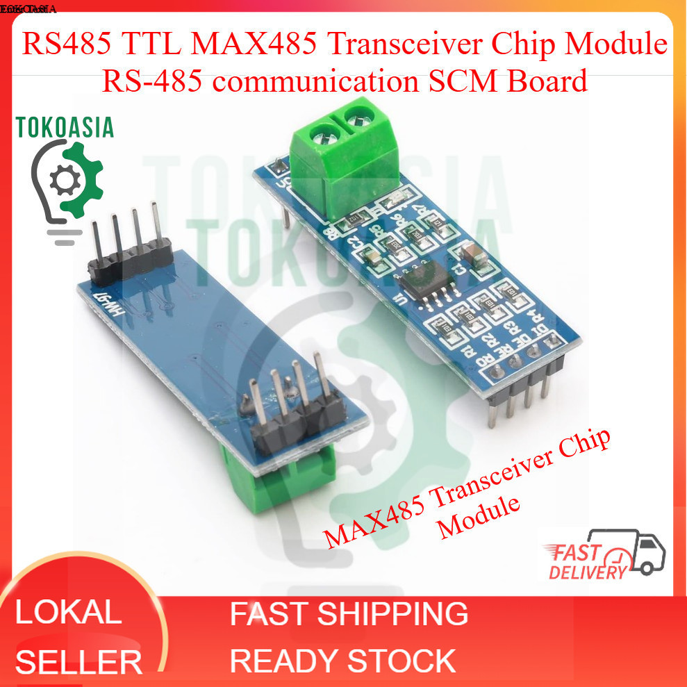 Jual RS485 TTL MAX485 Transceiver Chip Module RS-485 communication SCM ...