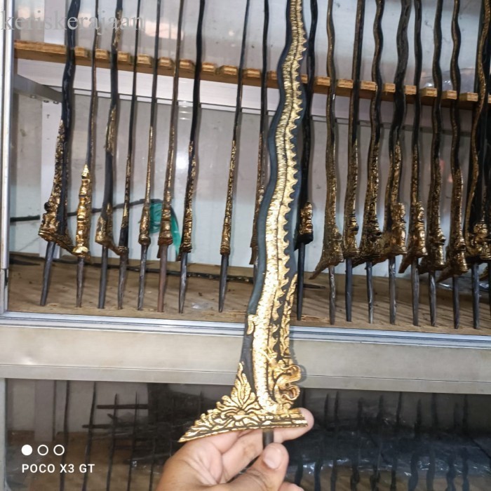 Jual Keris Panimbal Naga Liong Kinatah Bk Megantara Sengkelat Jatayu