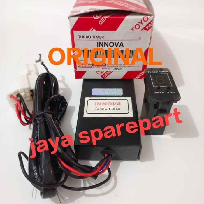 Jual turbo timer original innova fortuner hilux 04-15 diesel plug n ...