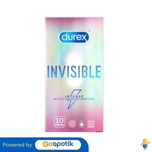 Jual Durex Invisible Intense Box 10 Pcs | Shopee Indonesia