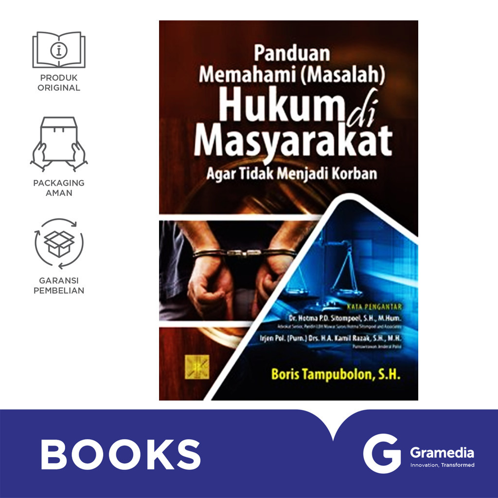 Jual Panduan Memahami Masalah Hukum Di Masyarakat Agar Tidak Menjadi