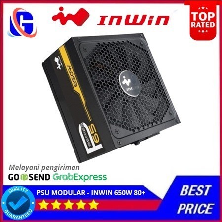 Jual POWER SUPPLY / PSU / PSU MODULAR - INWIN P65 650W 80+ GOLD ...