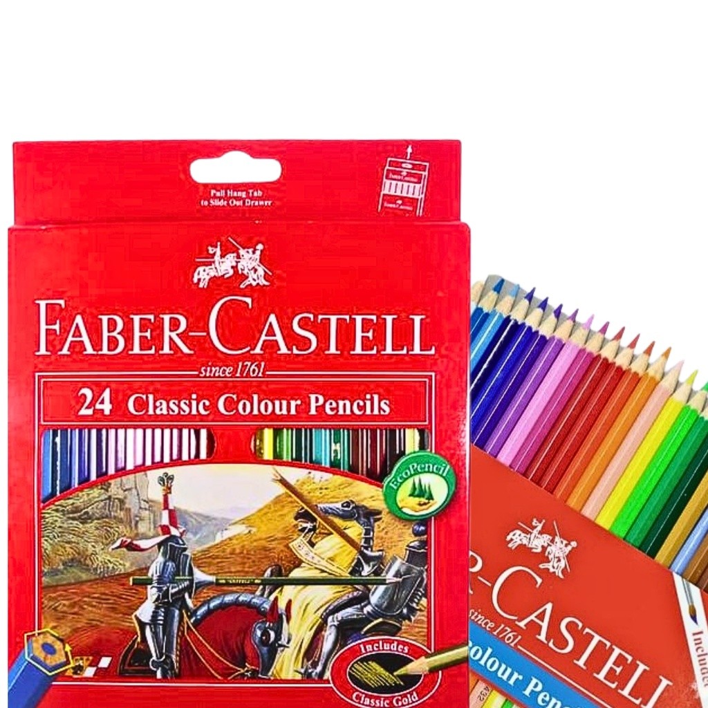 Jual Pensil Warna Faber Castell Water Colour 24W Pensil Warna