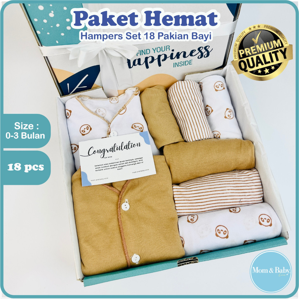 Jual Hampers Bayi Murah / [ FREE PAPER BAG ] Hampers Bayi Set 18 Pcs ...