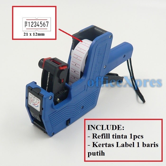 Jual Mesin Alat Label Harga 2 baris 8 digit / Mesin Alat Label Harga 1 ...