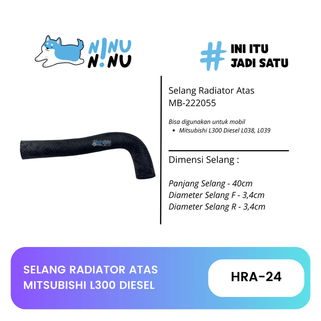 Jual Selang Radiator Mitsubishi L300 Diesel | Shopee Indonesia