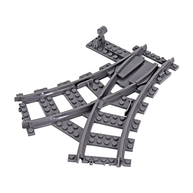 Jual City Trains Flexible Tracks Forked Straight Curved Soft Rails ...