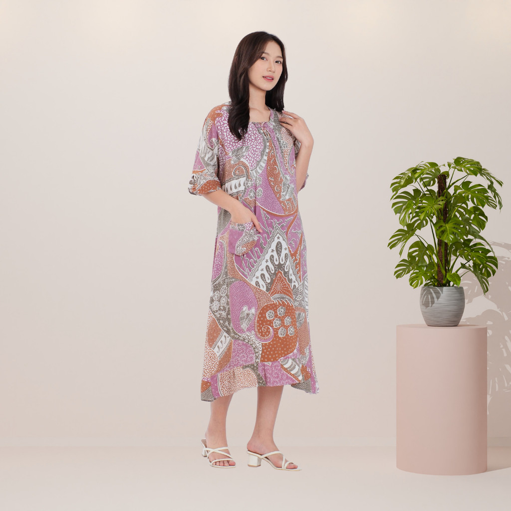 Daster Batik Rayon Karet Surya Teja Dss- 4