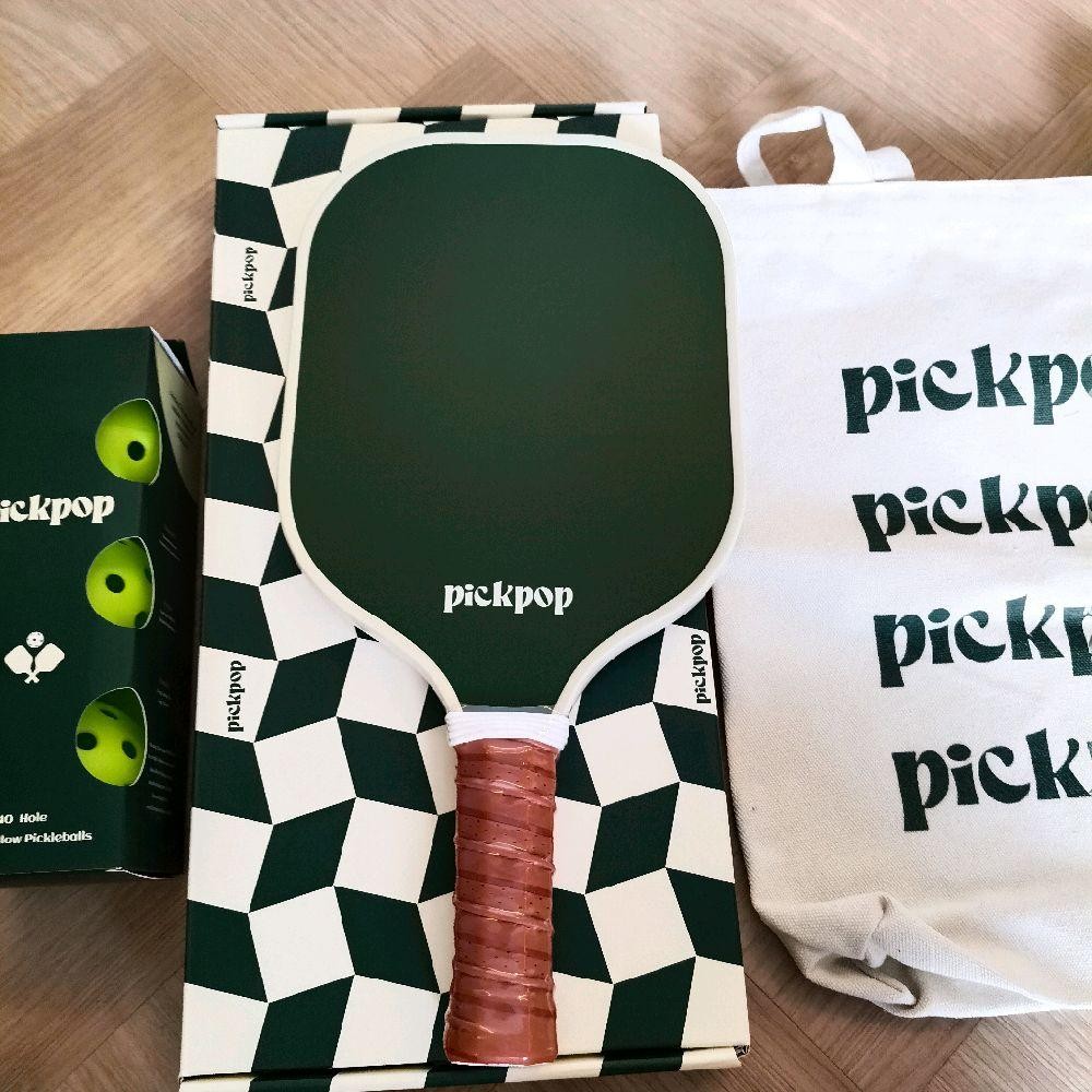 Jual Pickleball racket pickpop pickle ball raket green | Shopee Indonesia