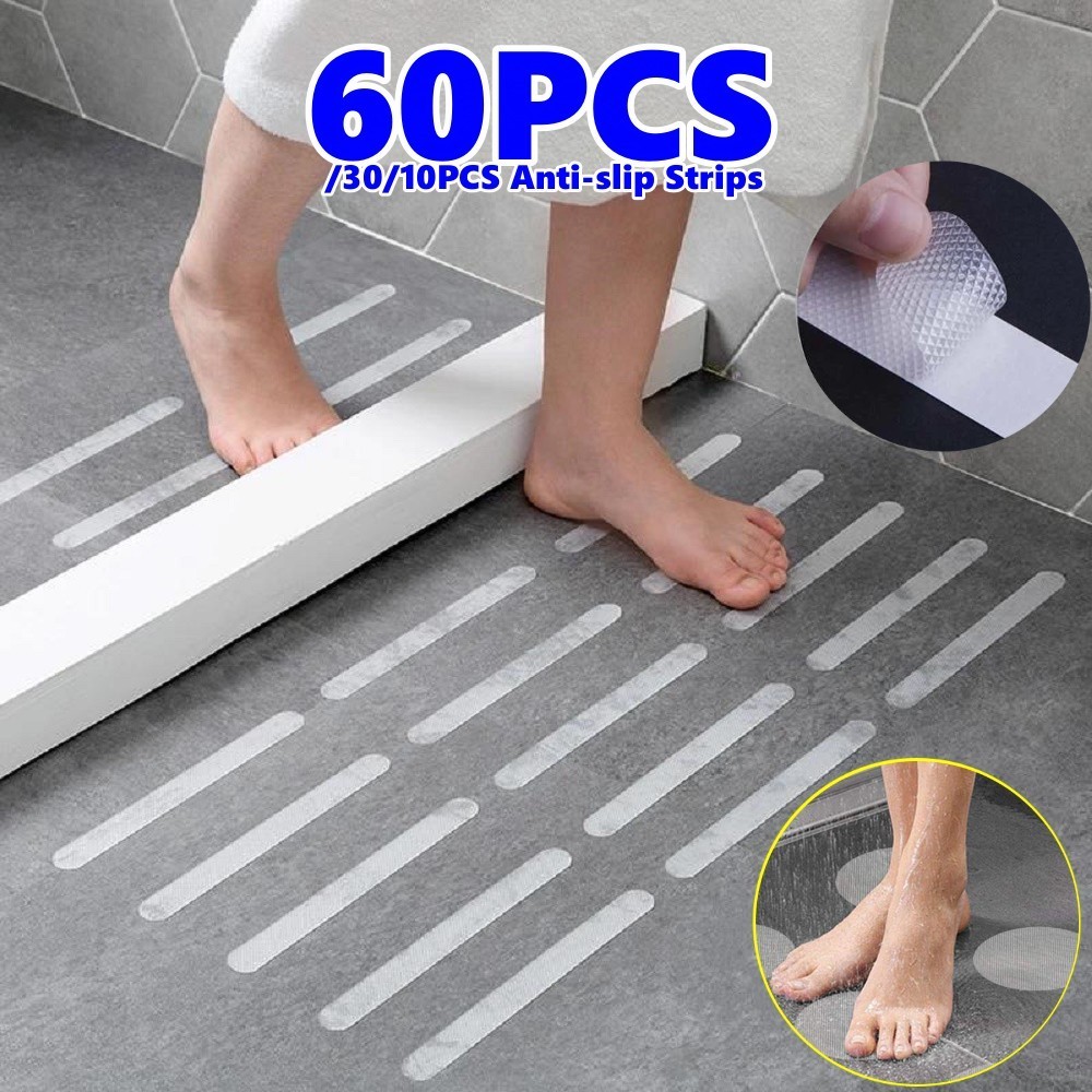 Jual New Anti-Slip Strips Shower Stickers Bath Safety Strips ...