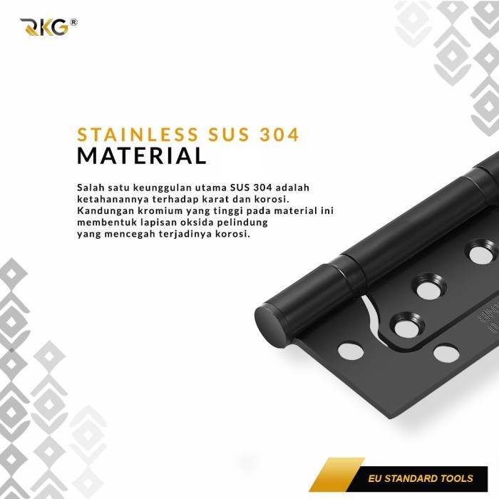 Jual Engsel Pintu Hidrolik Otomatis 3 Mm Stainless SUS 304 Self Closing ...