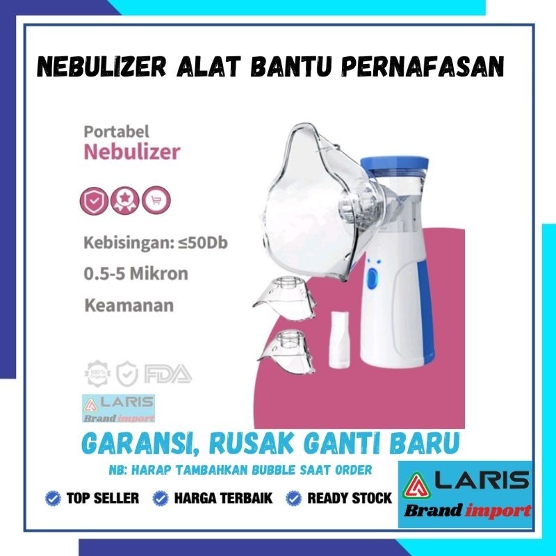 Jual TaffOmicron Alat Terapi Pernapasan Handheld Inhaler Nebulizer ...