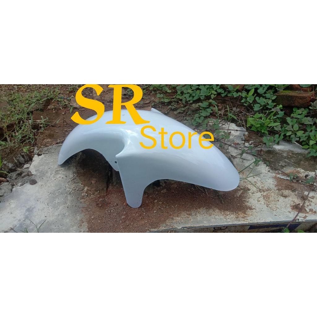 Jual spakbor slebor depan ninja rr ss r warna PUTIH | Shopee Indonesia