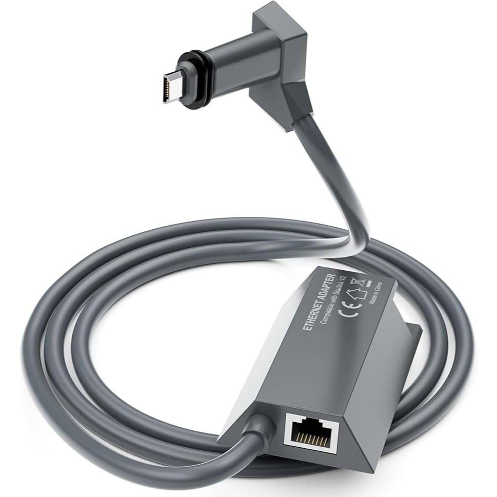 Jual Starlink Ethernet Adapter Lan RJ45 for Starlink Gen 2 V2 / Standar ...