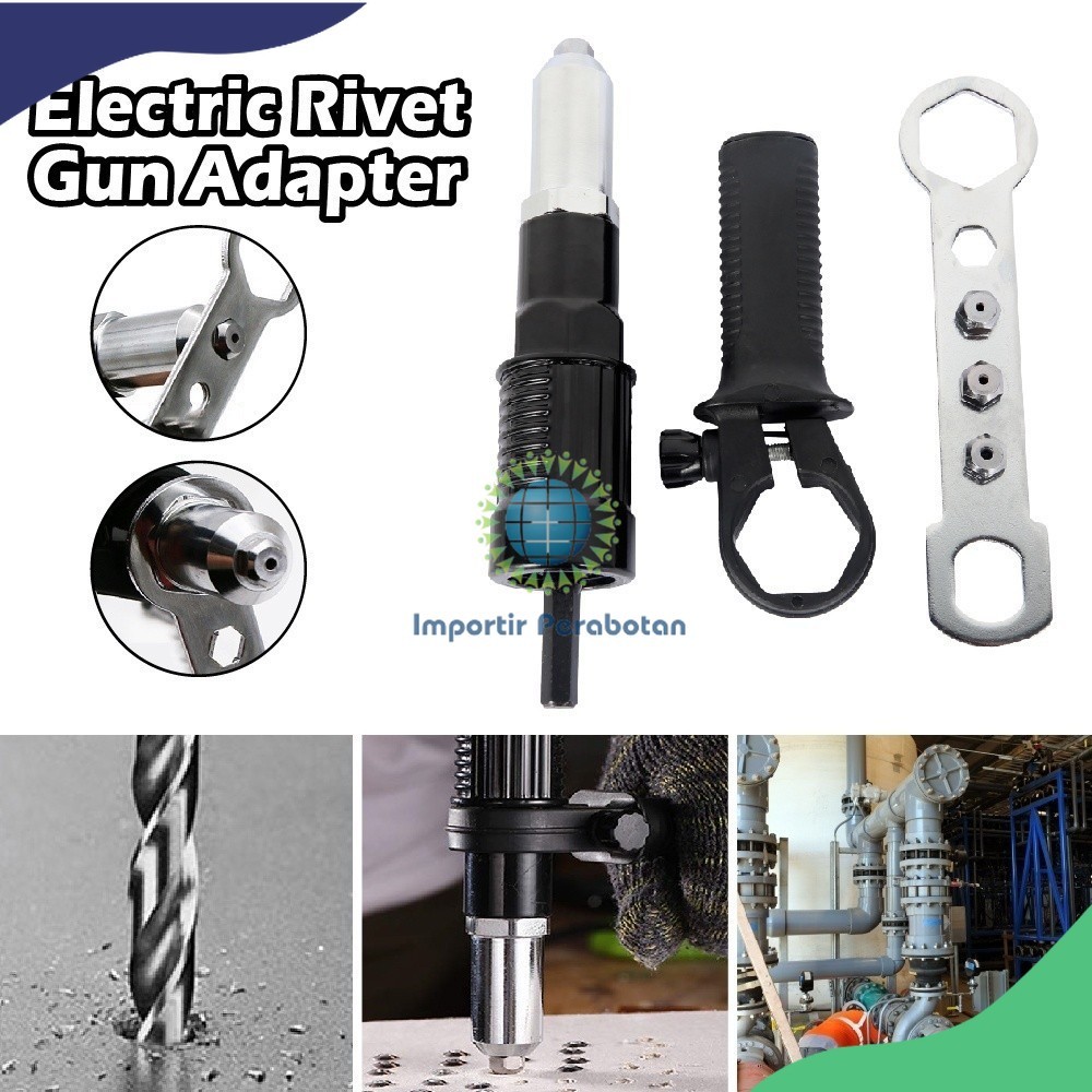Jual IMP-J113-Alat Rivet Tang Rivet Ripet Sambung Konverter Bor Rivet ...