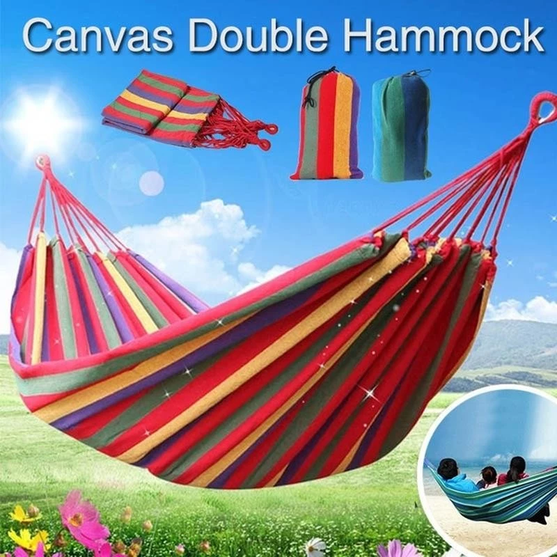 Ayunan Gantung Hammock Rainbow Pelangi / Ayunan Pohon  Bahan Tebal Gantung Hammock/ Ayunan Gantung Camping | AutoStock