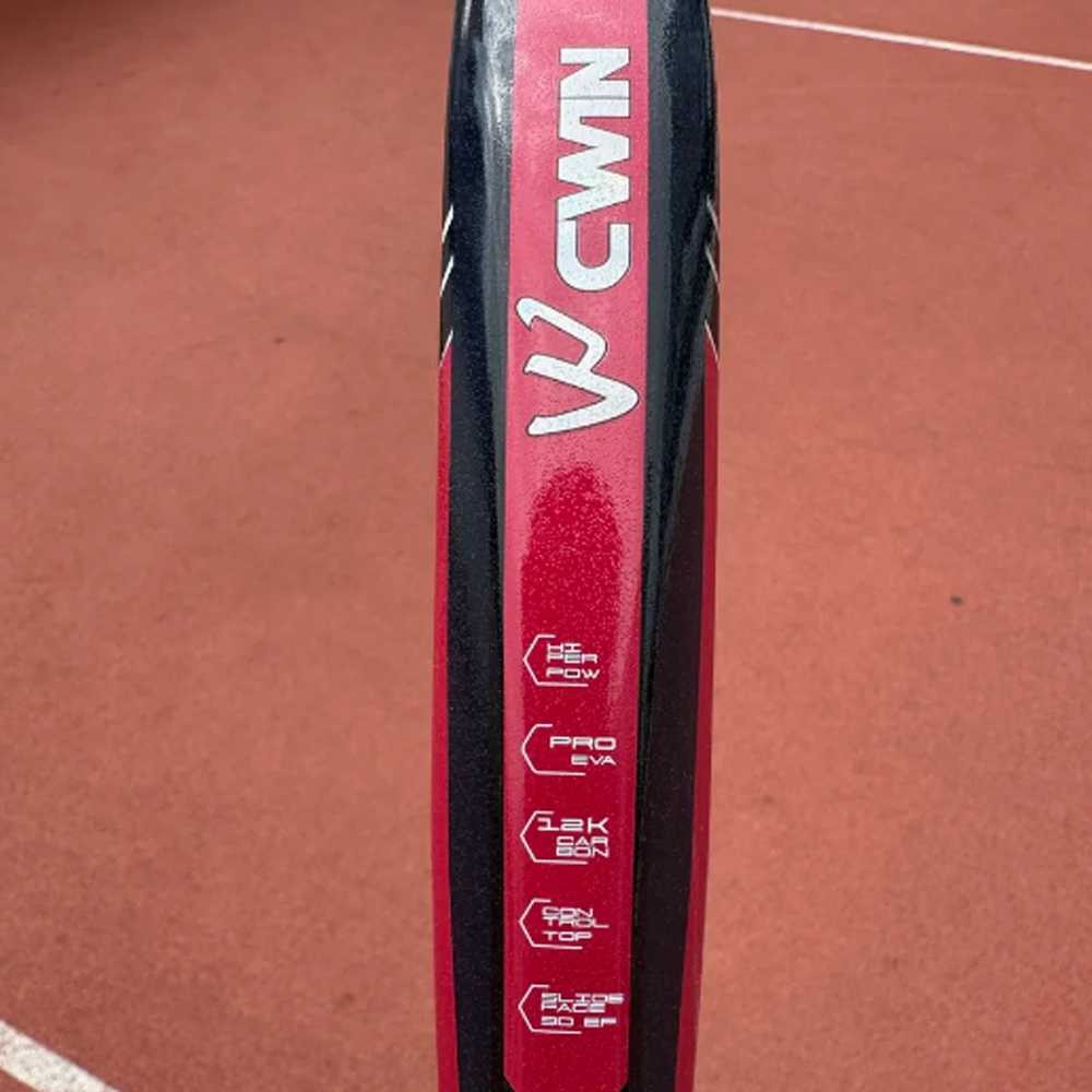 Jual CAMEWIN Raket Padel Teardrop 12K Carbon Fiber 3.8cm Thickness 365g ...