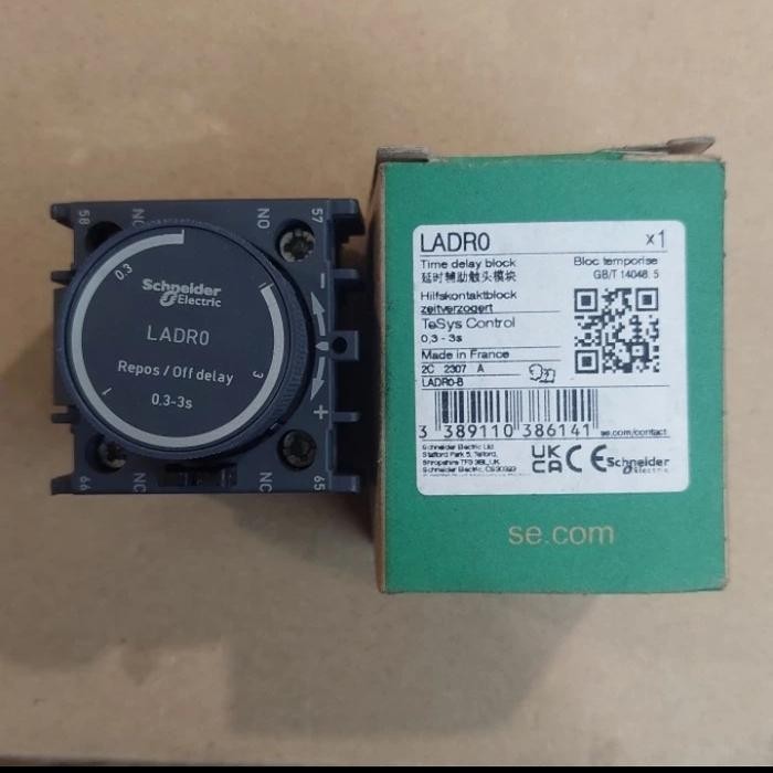 Jual LADR0 Timer Off Delay LADR0 Schneider New Original | Shopee Indonesia