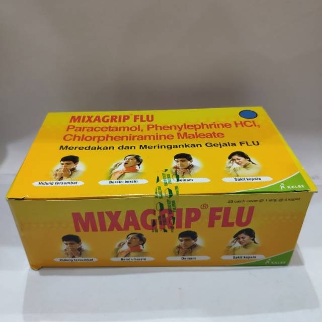 Jual MIXAGRIP FLU BOX 25lbr | Shopee Indonesia