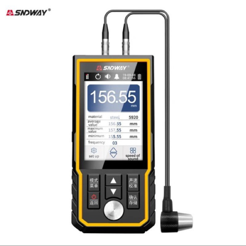 Jual Ultrasonic Thickness Gauge SW-6520 SNDWAY Meter Tester SW6520 ...