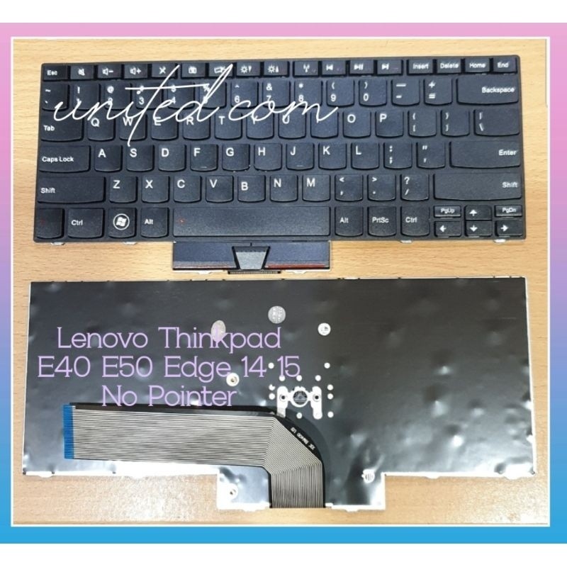 Jual Keyboard Lenovo Thinkpad E40 E50 Edge 14 EDGE 15 NO POINTER ...