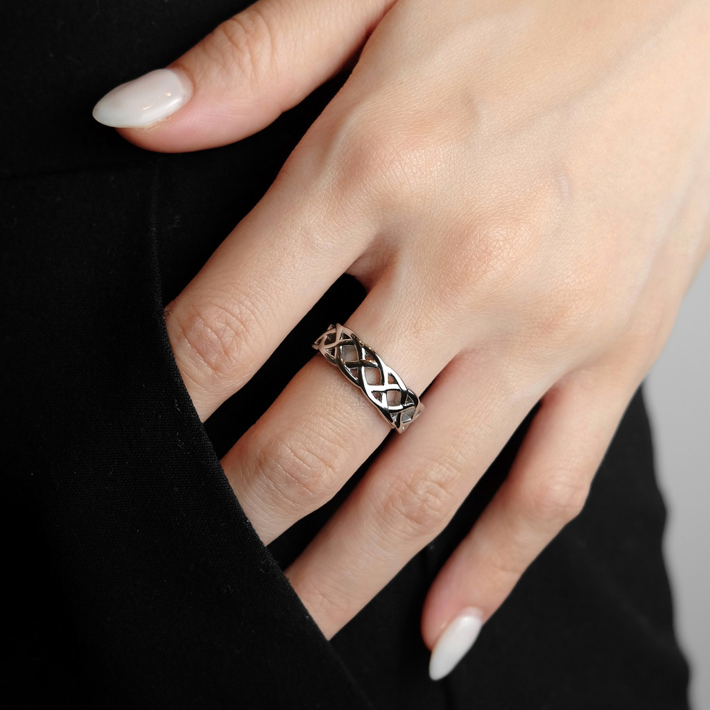Jual Arnaé Archive — Lattice Woven Ring — Cincin Stainless Steel Unisex ...