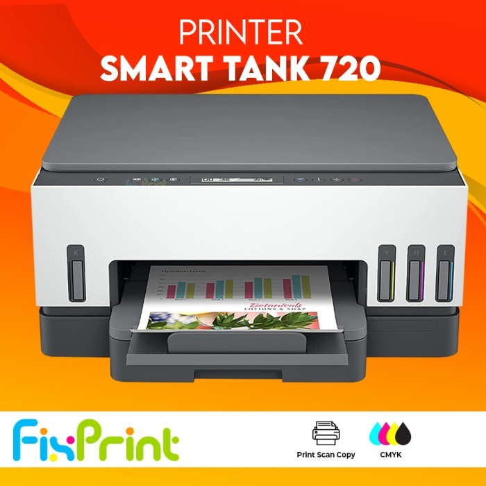 Jual Printer Smart Tank 750 ADF All-In-One Print Scan Copy WiFi 720 ...