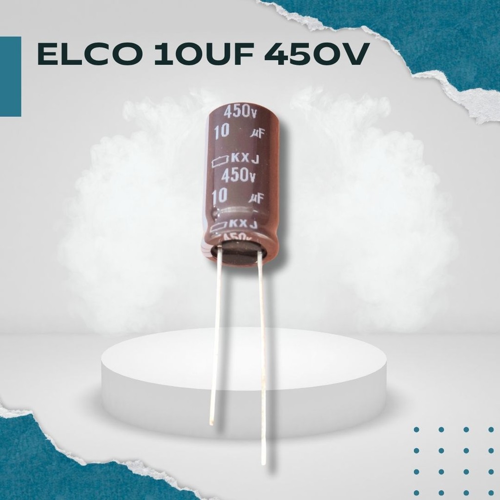 Jual Elco 10μF 450V - Cocok untuk Audio High End & Sistem Tegangan ...