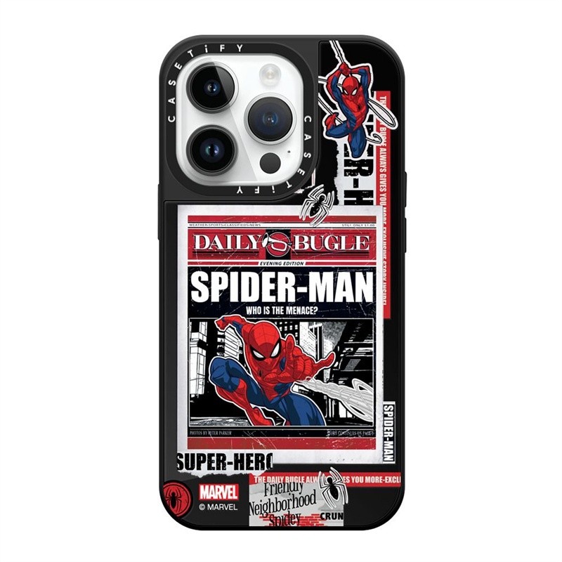 Jual CASETIFY Marvel Spider Man Mirror Phone Case with Box for