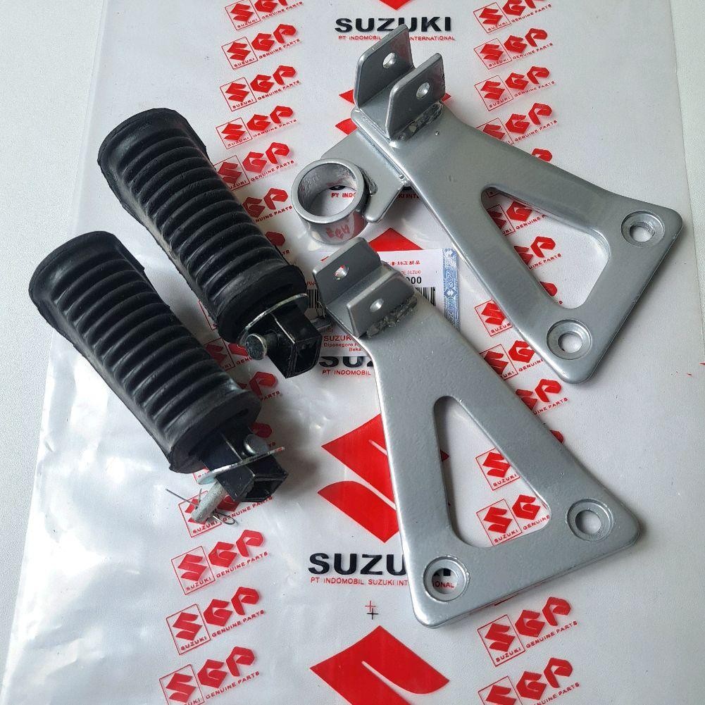Jual BESI STEP PLUS KARET STEP INJAKAN KAKI BELAKANG SUZUKI SATRIA 2 ...