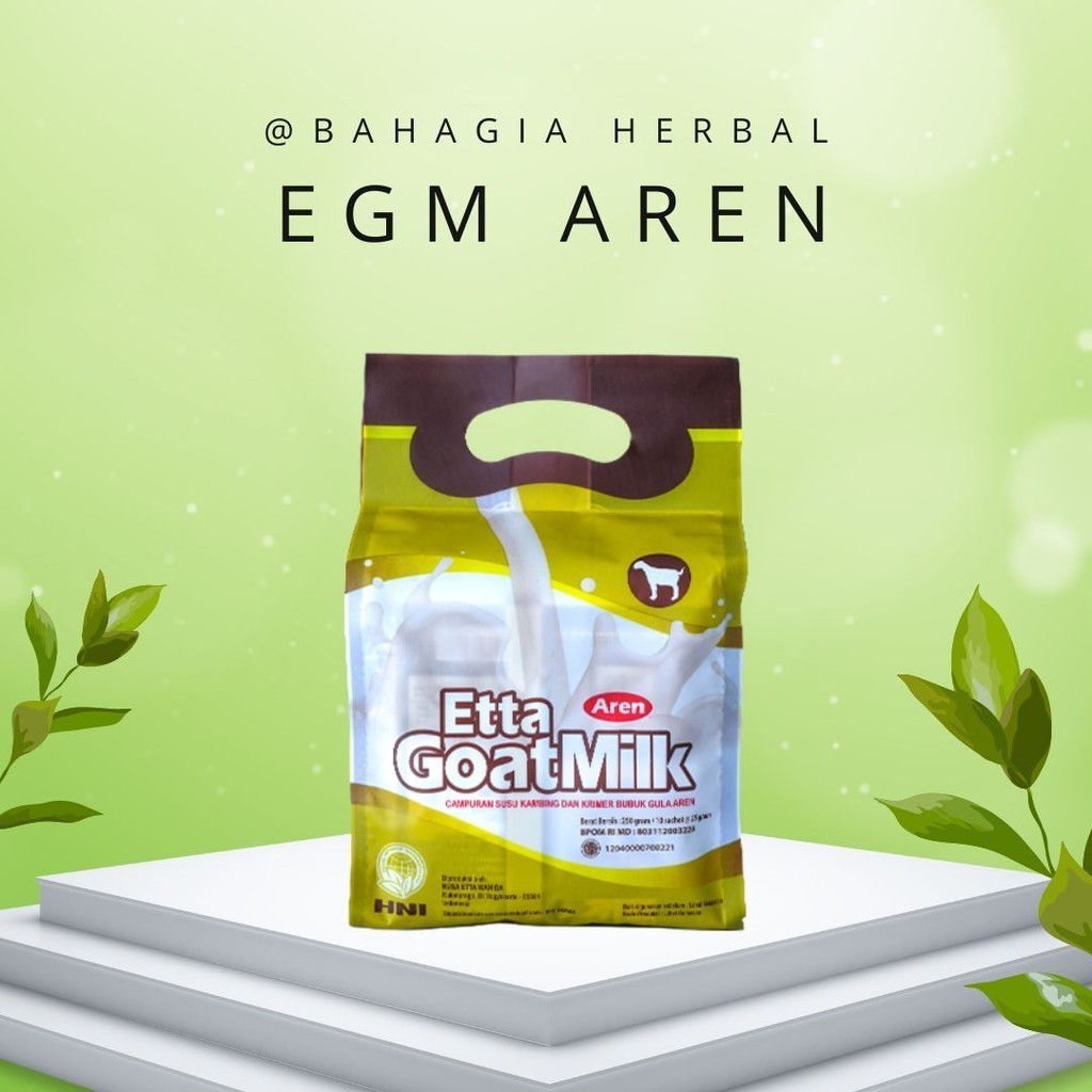Jual NEW Etta Goat Milk AREN | EGM Gula Aren BY Bahagiherbal | Shopee ...