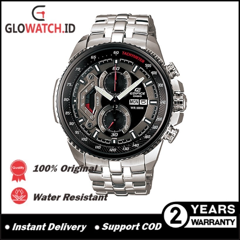 Jual [Promo] Jam Tangan Pria Edifice EF-558D-1AV / EF558D-1AV Stainless ...