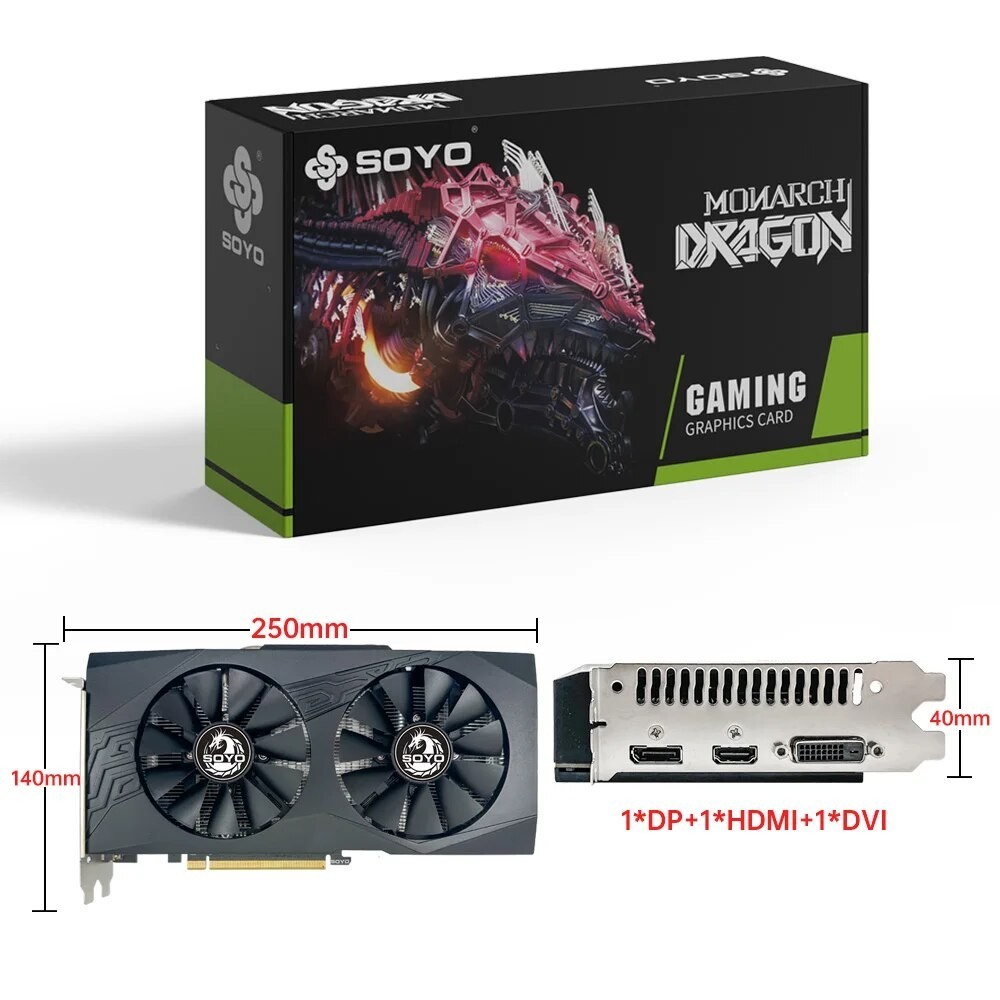 Jual Graphics Cards Radeon RX580 8G GDDR5 Memory Video Gaming Card ...