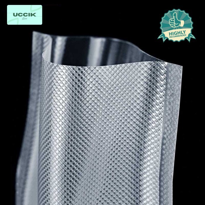 Jual Plastik Vacuum Daging Food Vakum Sealer Makanan Emboss Embos 17 x ...