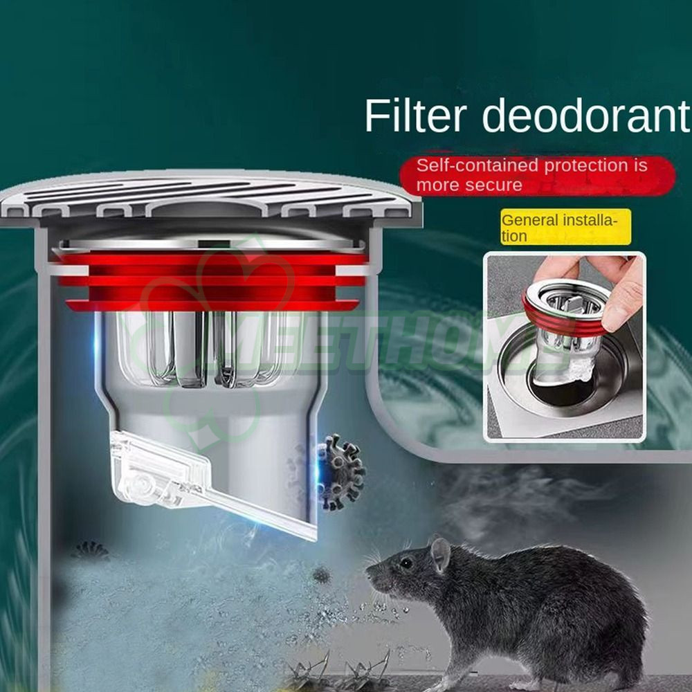 Jual Katup Penutup Saluran Air/Saringan Got Floor Drain Odour Trap ...