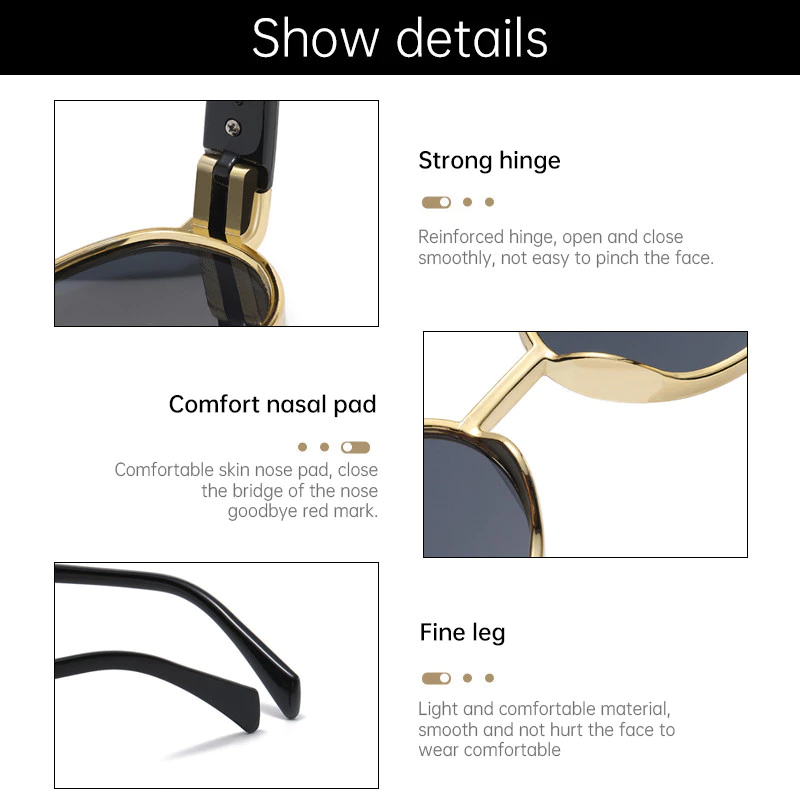 Kacamata Hitam Tampak Samping