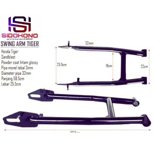 Jual COD bisa PROMO Swing arm custom japstyle tiger tirev IMPORT