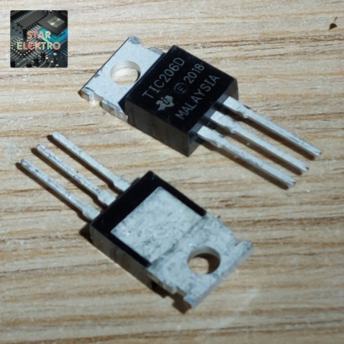 TICP206D-S CP206D Triac 400V 2A TO92 ''UK COMPANY SINCE1983 NIKKO