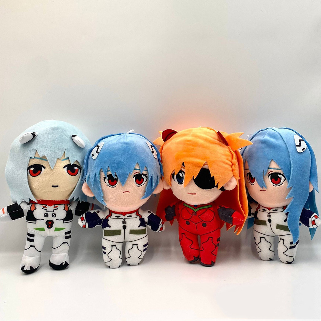 Jual 20cm Evangelion Ayanami Rei Plush Toy EVA Japanese Anime Cartoon ...