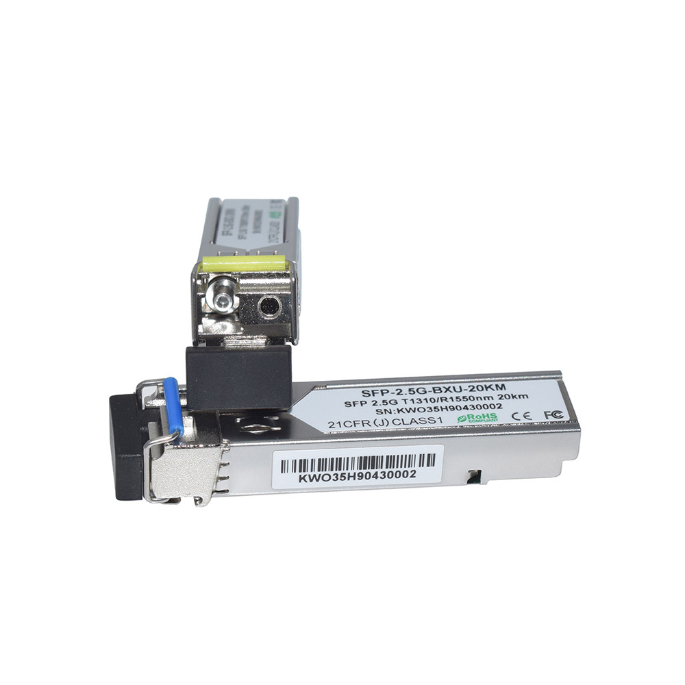 Jual 1 pair 1.25G 20KM SFP Module LC Simplex Connector 1310nm/1550nm ...
