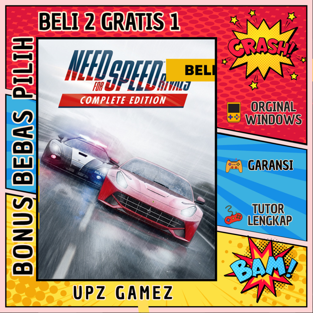 Jual NEED FOR SPEED RIVALS COMPLETE EDITION - GAME PC - GAME LAPTOP ...