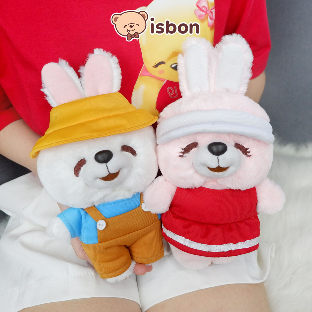 Jual ISTANA BONEKA Gantungan Kunci Kelly Rabbit 7in With Baju dan Topi ...